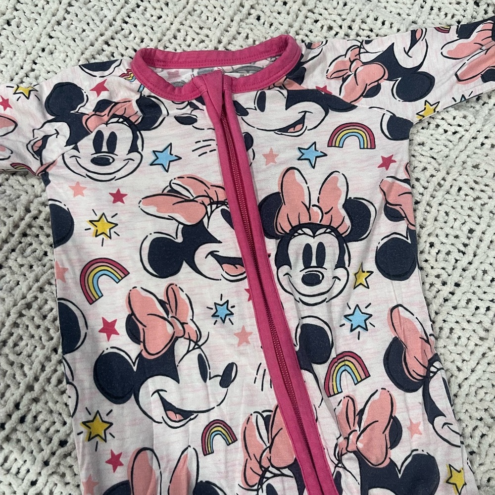 Little Sleepies Pink and White Kids Pajamas